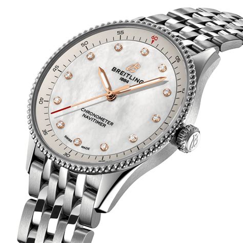 ladies breitling watches goldsmiths|refurbished breitling watches.